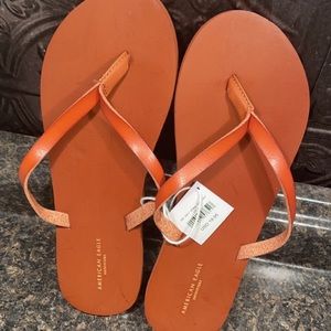 Leather AEO Flip Flops